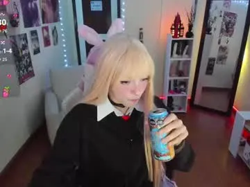 anette_sf — [64 tokens to goal] -- Current Goal: Deep blowjob at 99 tokens -- Next Goal: Bye hoodie -- #cosplay #blonde #tease #cute #stockings