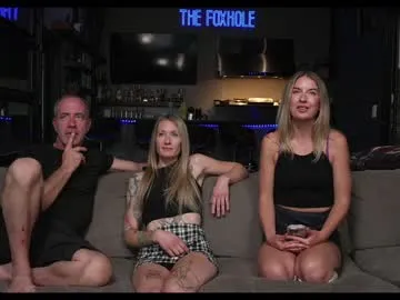 blondefoxsilverfox — Happy Hour at goal // Welcome Luna Storm to The Foxhole #threesome #groupsex #bigdick #blonde
