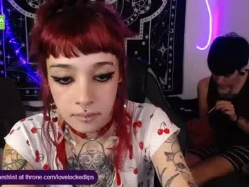 lovelockedlips — Current Goal: sexy dancing at 99 tokens -- chill with ur fav #lesbian couple   #goth #smoke #hairyarmpits #tomboy