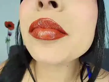 mia_roux13 — GOAL: Make me kneel to suck your cock [47 tokens remaining]  Welcome to my world Great wet mouth #messy #saliva #longtongue #deepthroat #ahegao