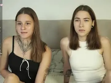 sun_and_luna — Goal: Tongue sucking close up #lesbian #couple #lovense #18 #new - Next Goal: Hand bra 5 min(.)(.)