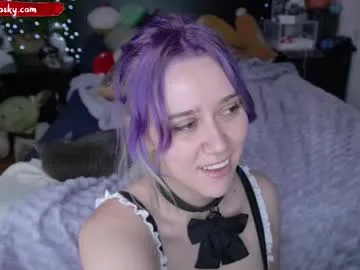 ziny_cosky — Chat's open, teting stuff ! Don't be shy Shorts Off @ goal - #dirtytalk #lovense #purplehead
