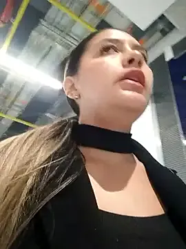 alana_69 — Boobs out x2 min+ pinch nipples in mall
