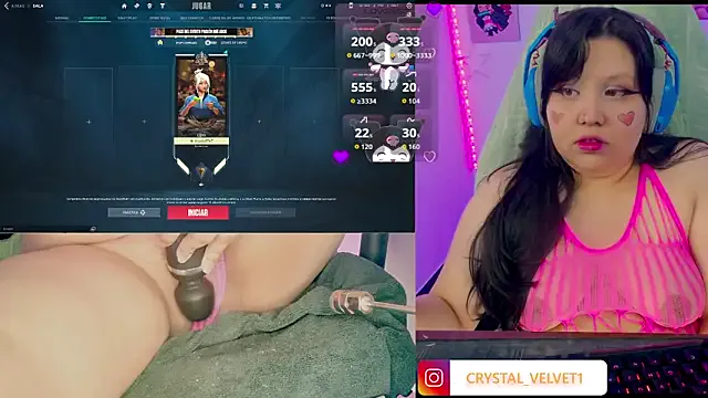 crystal7u7 — CONTROL MY TOY X10MIN + NAKED