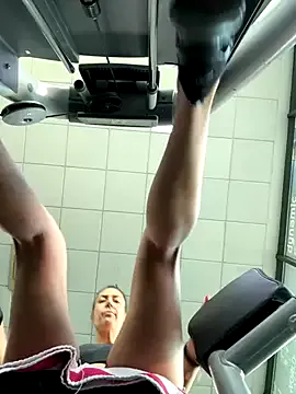eveangelll — Squirt in locker room gym