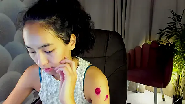 FlirtyAura — breast massage and nipple pinching