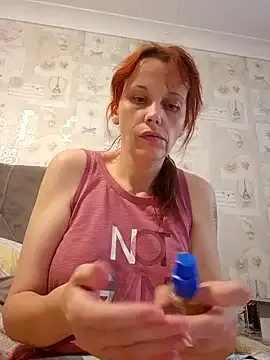 foxyreddom — nipple clamps and pussy play