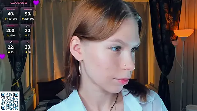 KyraConze — Adjust my top, teasing a bit of shoulder