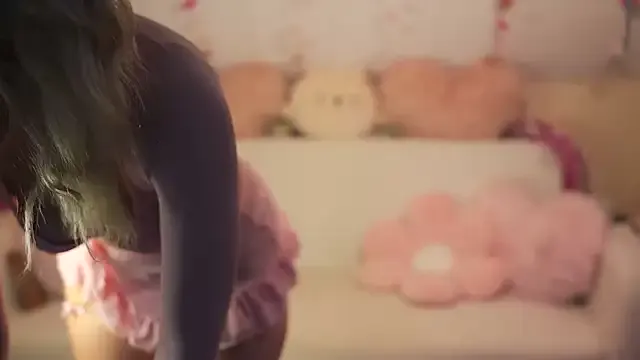 SunflowerDoll — Strip + Oily tiddiesss ;)